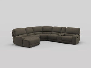 LeGrande Modular Reclining Sectional with Right Chaise