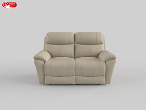 Mono Power Double Reclining Love Seat with Power Headrests